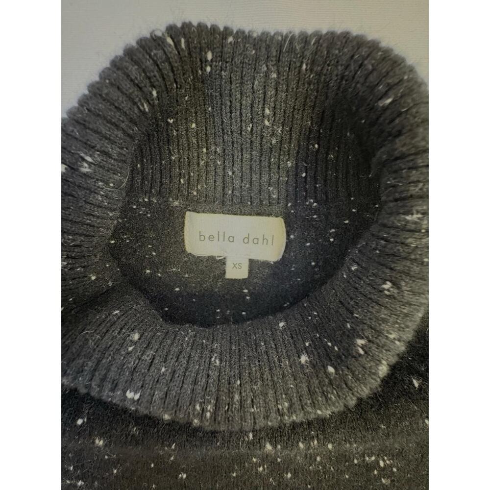 Bella Dahl Black Cashmere Speckled Turtleneck Sweater Size Women's XS - Picture 13 of 14